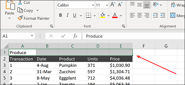 Seleccionar varias celdas en Excel