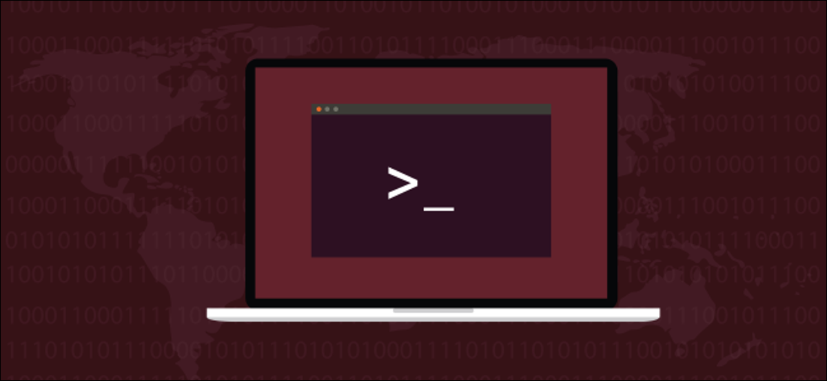 Una ventana de terminal en un escritorio Linux al estilo de Ubuntu