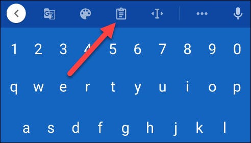 appunti di gboard