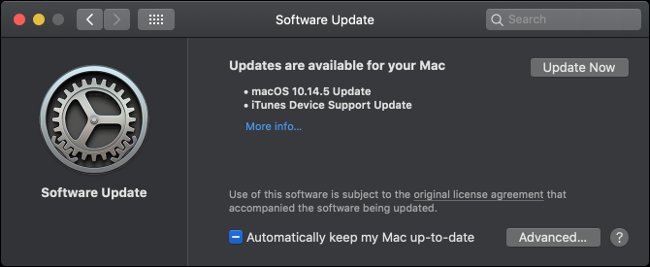 Installa gli aggiornamenti di macOS