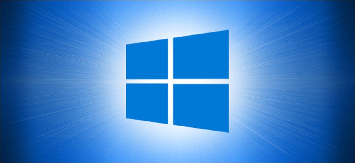 Das Windows-Logo 10.