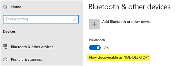 Make sure your receiving device's Bluetooth is discoverable