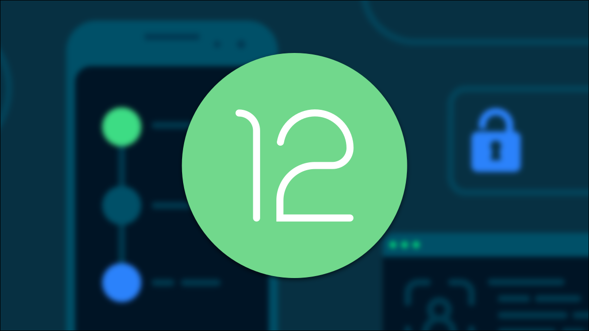 Logotipo de Android 12.