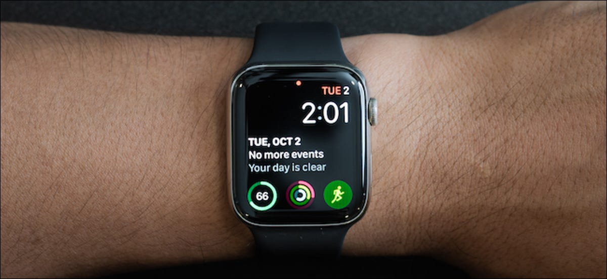 Apple Watch passa automaticamente a un quadrante