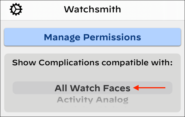 Elija todas las caras del reloj de la aplicación Watchsmith