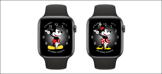 Esfera de reloj de Mickey Mouse