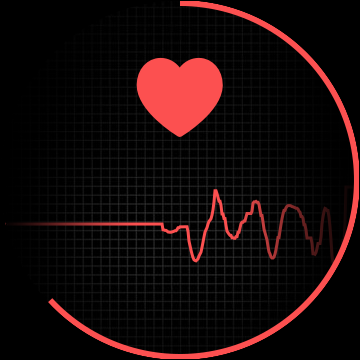 suivi de la fréquence cardiaque en cours