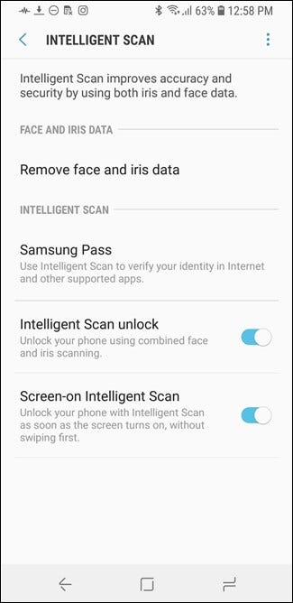 Escaneo inteligente en el Galaxy S9