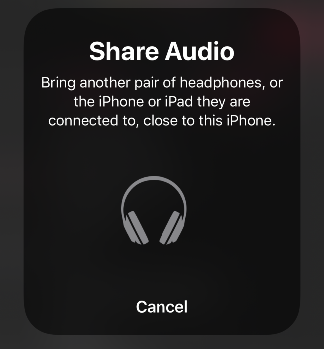 Compartir pantalla de audio
