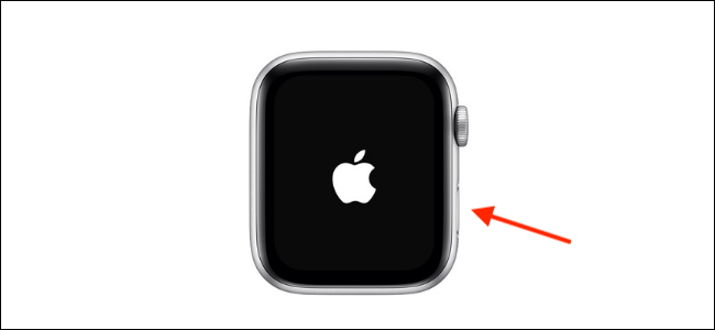 Encienda el Apple Watch con el botón lateral