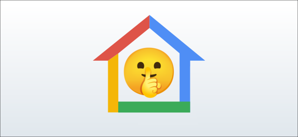 google home silenzioso