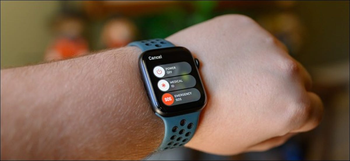 Paramètres d'urgence de l'Apple Watch