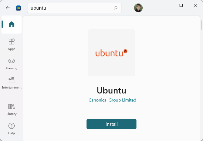 Instale Ubuntu desde Microsoft Store.