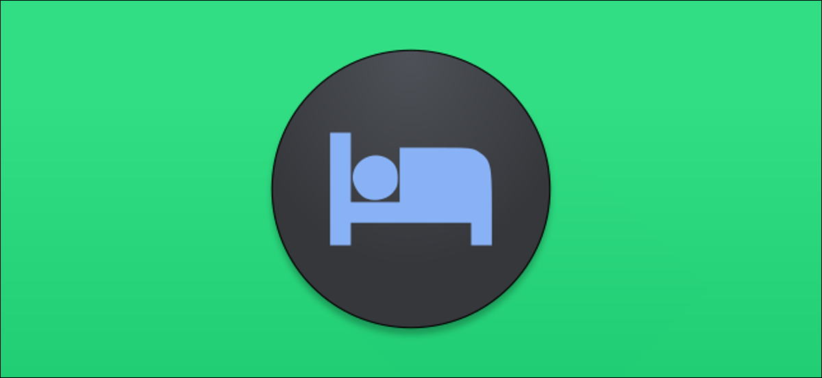 El logotipo de configuración de Android Google Clock Bedtime.