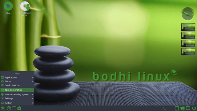 Escritorio Bodhi Linux 6