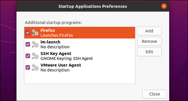 Firefox como una aplicación de inicio personalizada en Ubuntu 20.04 LTS.