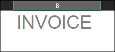 enter the invoice in the invoice