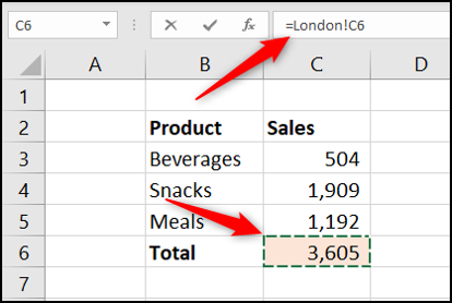 Excel formula to sync cells