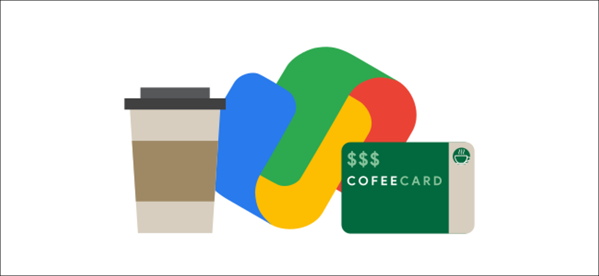 logotipo de google pay con tarjetas de fidelidad