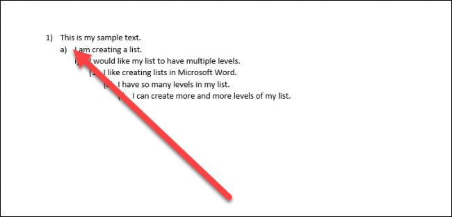 How To Create And Work With Multilevel Lists In Microsoft Word ...