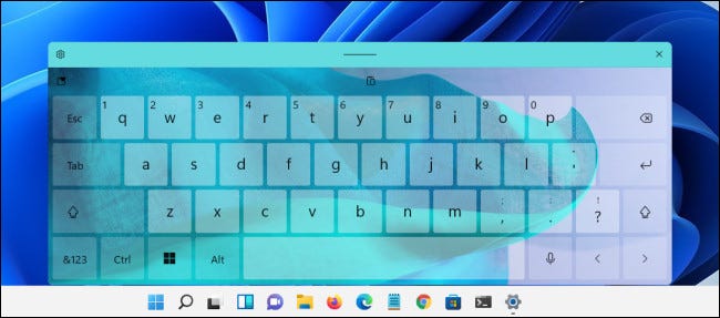 You can change the touch keyboard theme in Windows 11 | Systempeaker