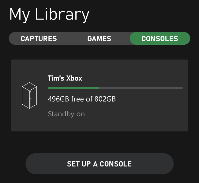 Aplicación Xbox para iOS