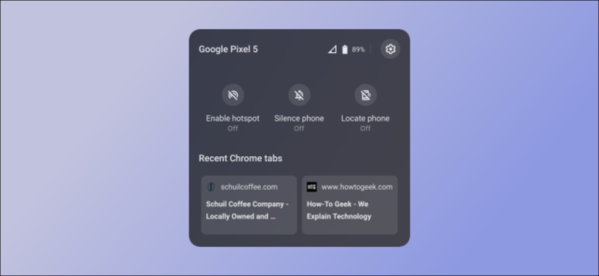 hub de teléfono chrome os