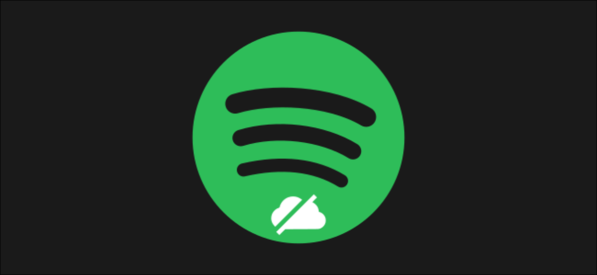 Logotipo do Spotify offline