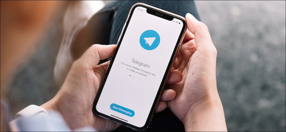 Usuario de Telegram borrando su cuenta