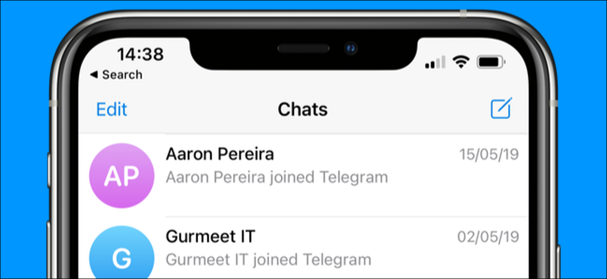 Telegram te permite deshabilitar las notificaciones de contactos unidos 