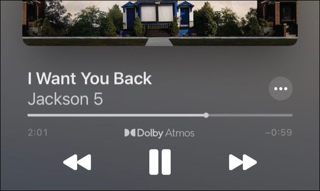I Want You Back de Jackson 5 sonando en Dolby Atmos