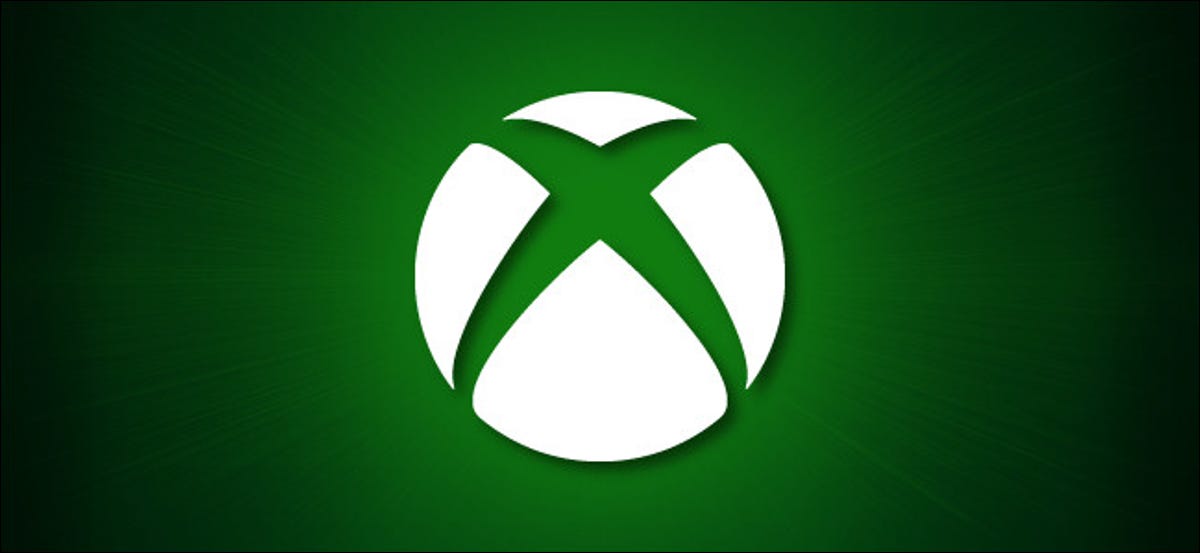 Logo Microsoft Xbox sur fond vert
